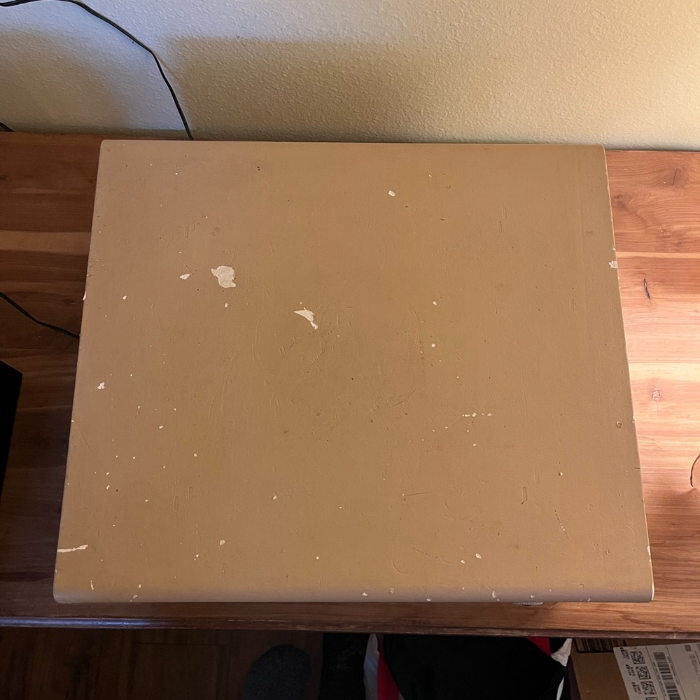 Crosley Tan and Black Vinyl Player - Picture 3 of 6
